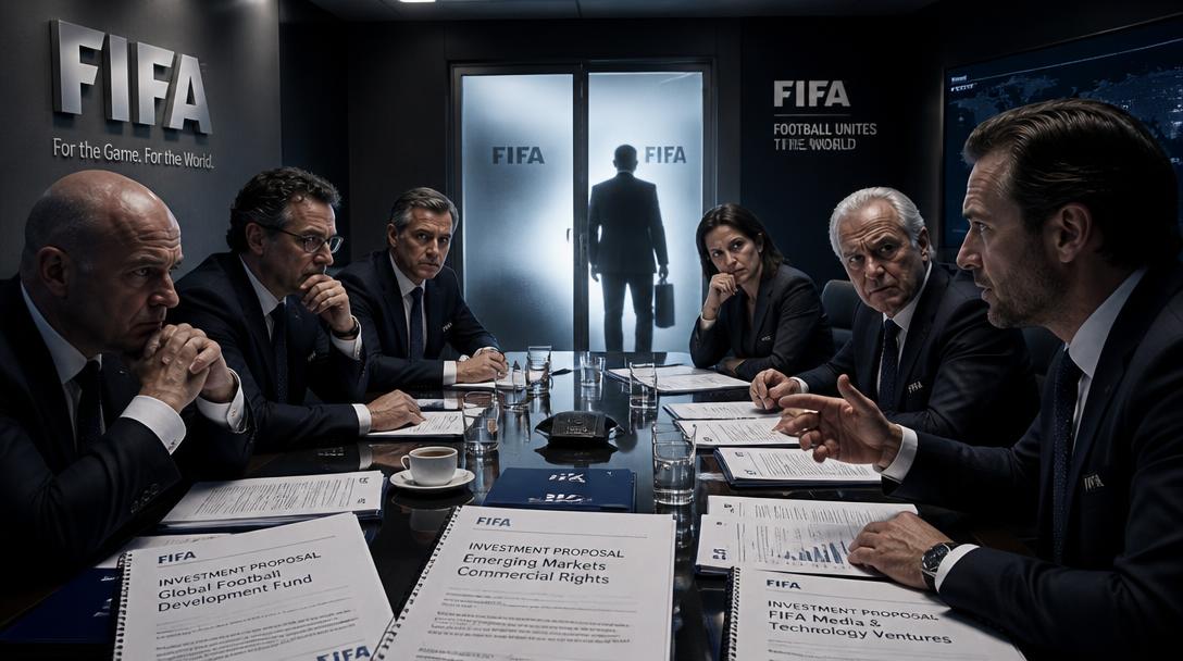 Fifa sparkar operativ chef efter kritik mot Infantinos investerarplan
