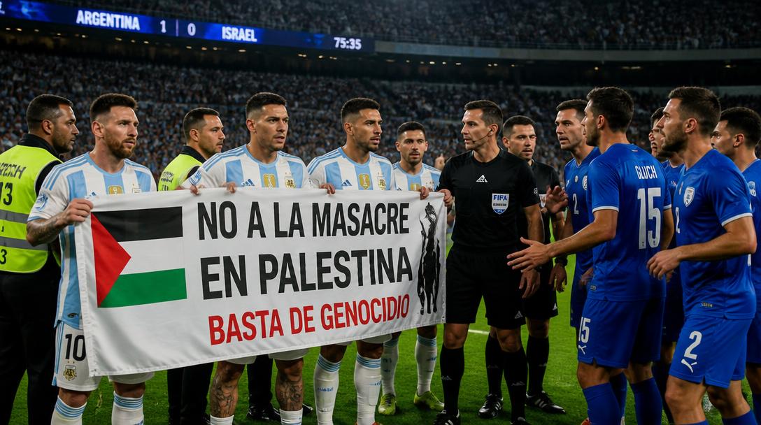 Fifa utreder Argentina för Falklandsbanderoll och misshandel under VM
