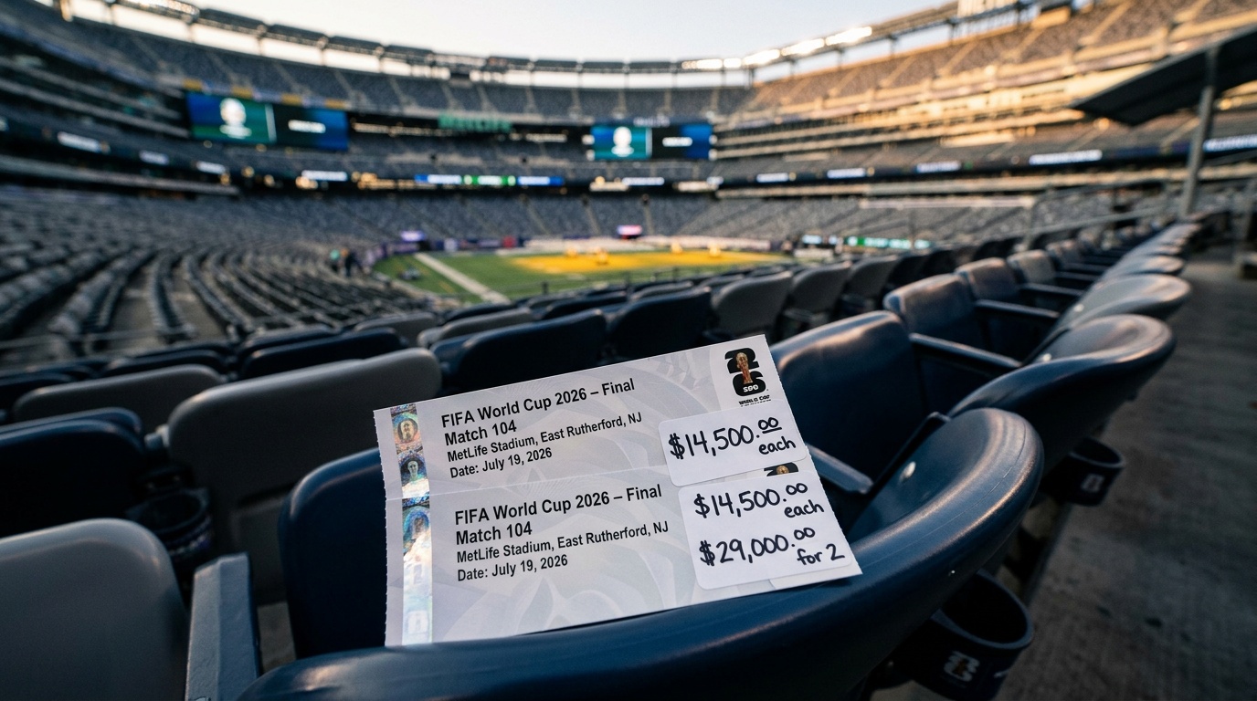 Finalbiljetter till fotbolls-VM 2026 kostar över 100 000 kronor