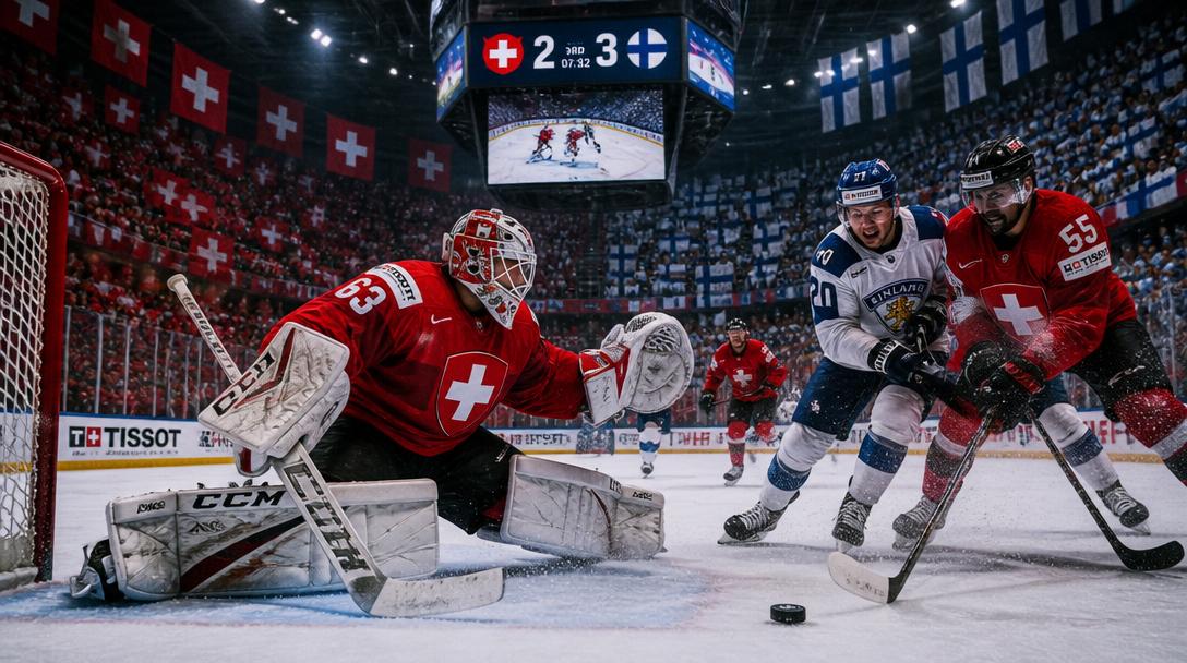 Finland till VM-finalen efter 4–2 mot Kanada