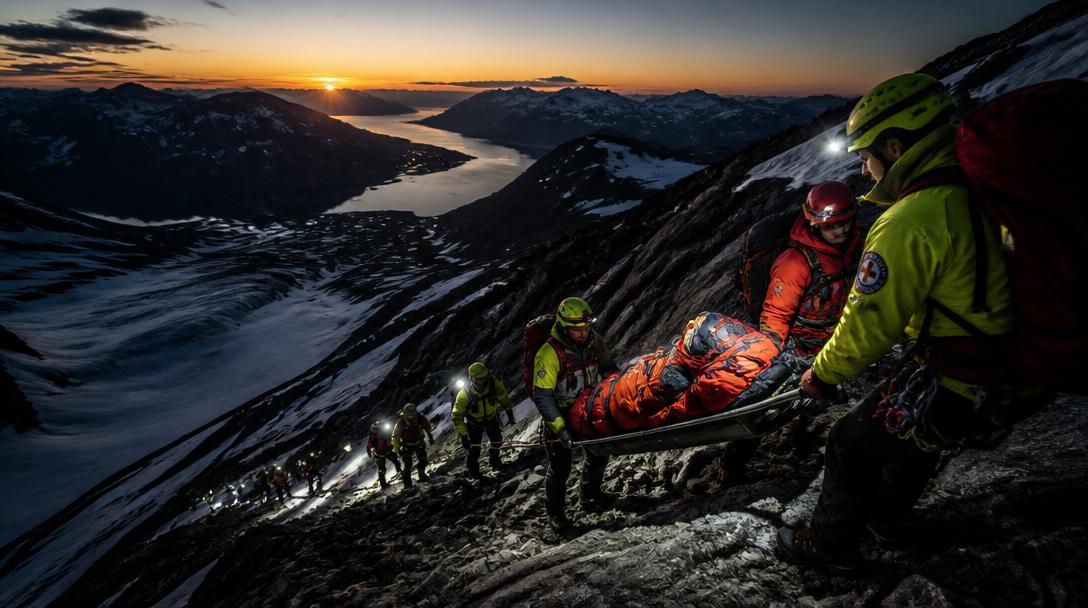 Fjällräddning på Kebnekaise för tredje natten i rad