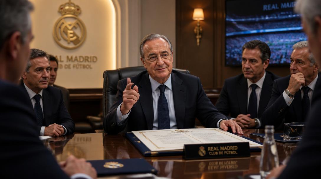 Florentino Pérez omvald som Real Madrid-president, banar väg för Mourinho