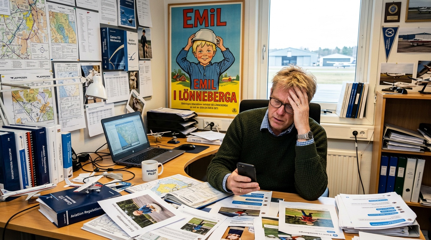 Flygexperten Jan Ohlsson tröttnar: "Jag är inte Emil i Lönneberga"