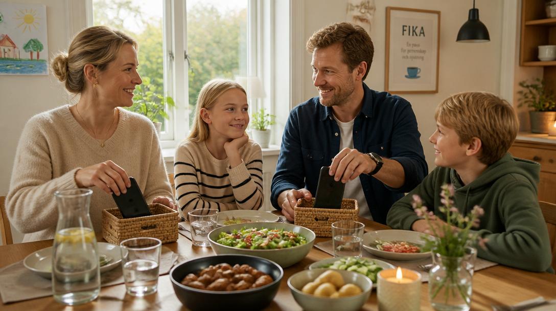 Folkhälsomyndigheten uppmanar föräldrar att lägga ner mobilen när de är med barn