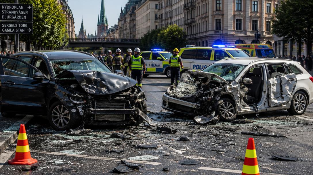 Förare misstänks ha gått till puben efter dödskrasch på Östermalm