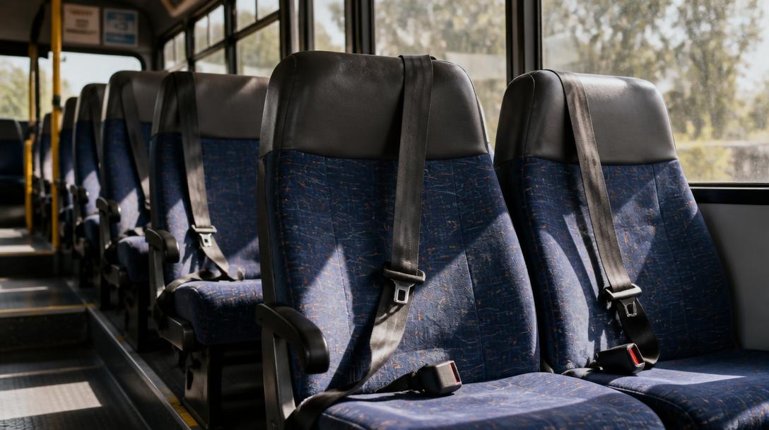 Forskare: Bussbältesanvändningen är farligt låg efter olycka utanför Växjö