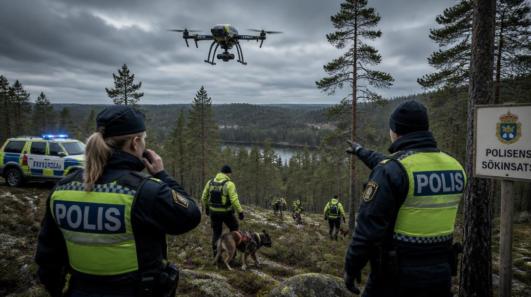 Försvunna barnen i Tidaholm hittades oskadda