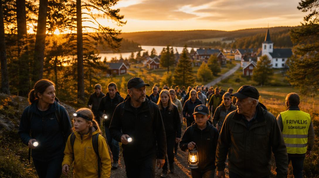 Försvunnen tvååring i Nyåker hittades oskadd efter 14 timmar