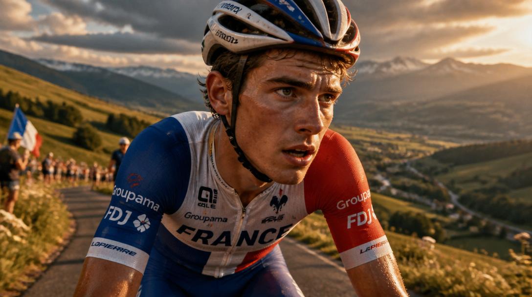 Franske 19-åringen Paul Seixas tar plats i Tour de France