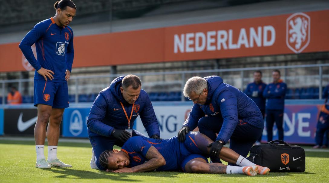 Frenkie de Jong riskerar missa VM-matchen mot Sverige