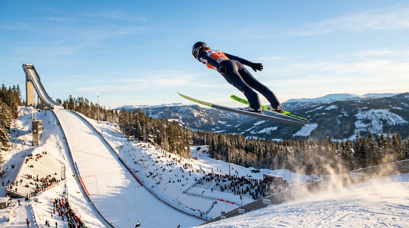 Frida Westman slog svenska rekordet i skidflygning, 225 meter, och tog VM-silver i Vikersund