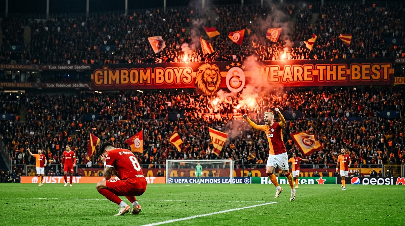 Galatasaray chockade Liverpool med 1–0 i CL-åttondelsfinalen