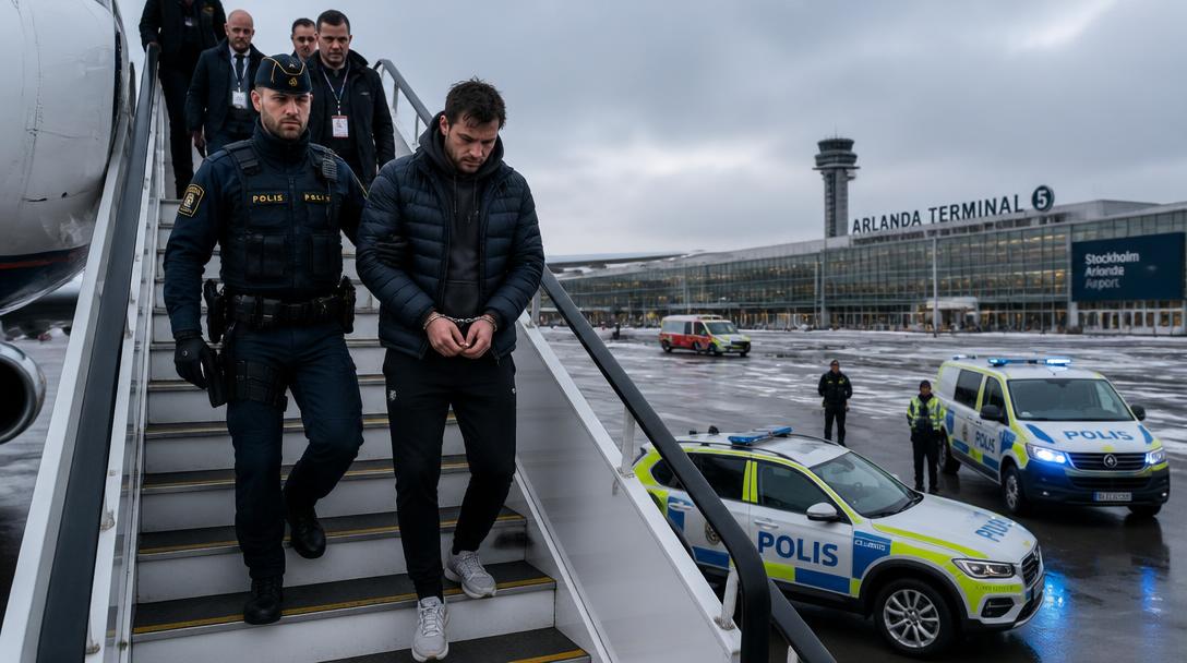 Gängmannen Haval Khalil utlämnad från Rumänien till Sverige