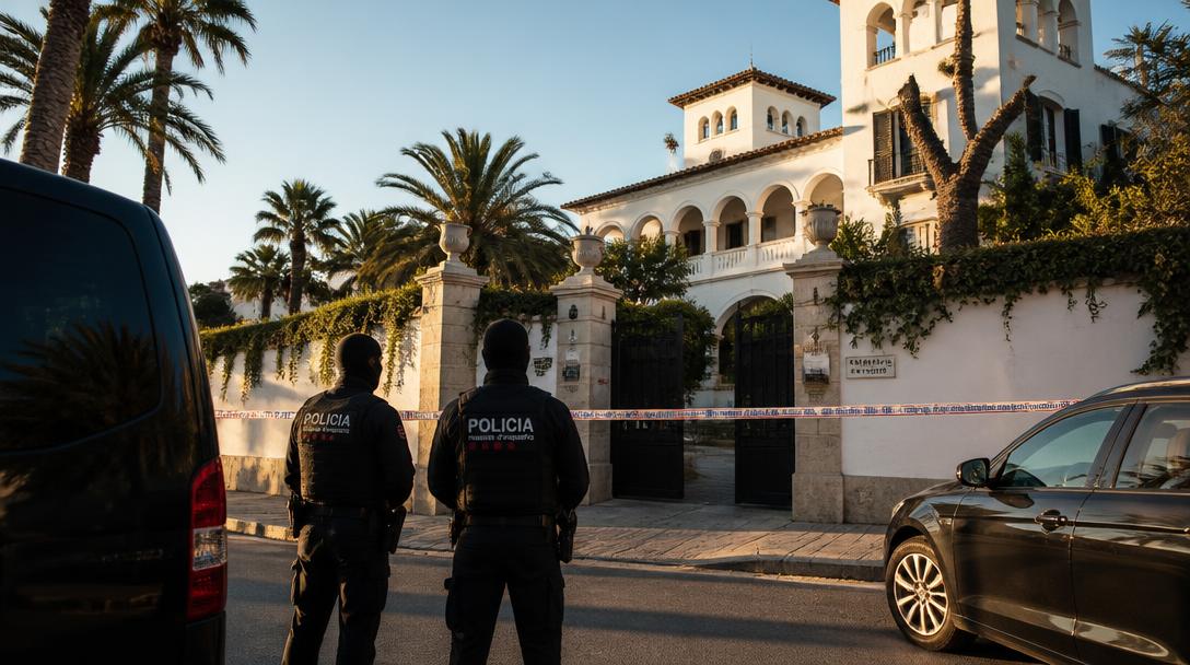 Gängtopp gripen i Spanien, i hus tillhörande dömd kokainsmugglare