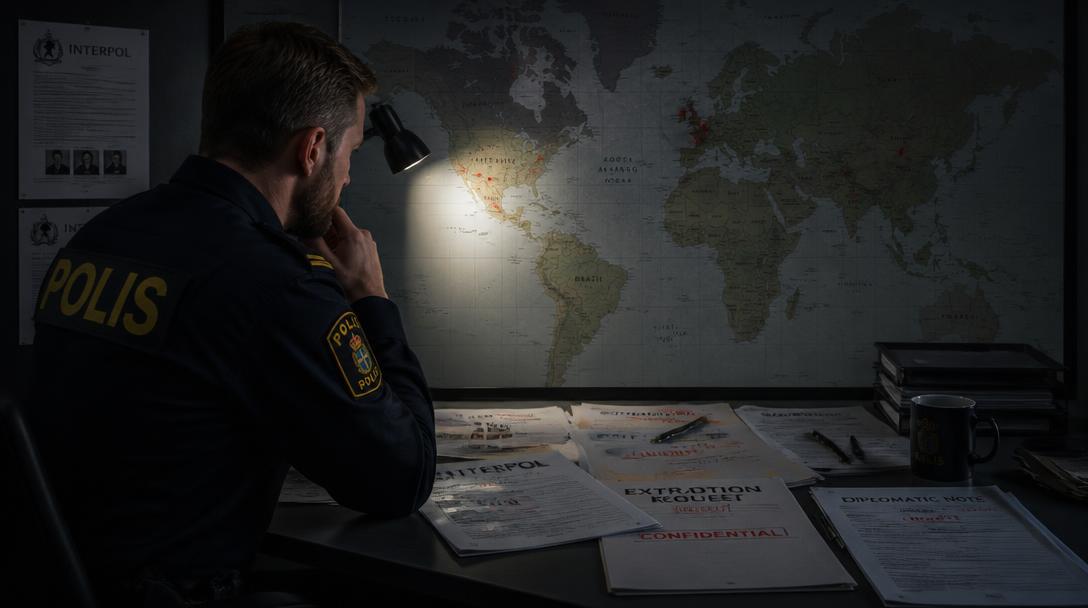 Gängtopp satt i Spanien i minst ett år, inte i Mexiko som polisen trodde