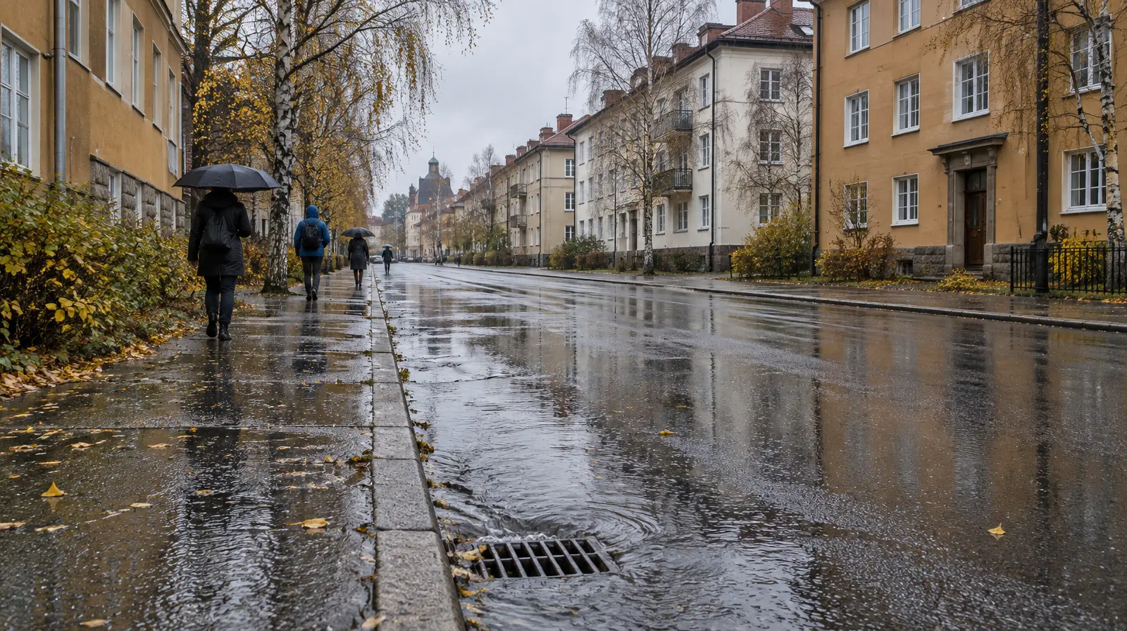 Gävleborg väntas få över 100 millimeter regn till fredagsmorgonen