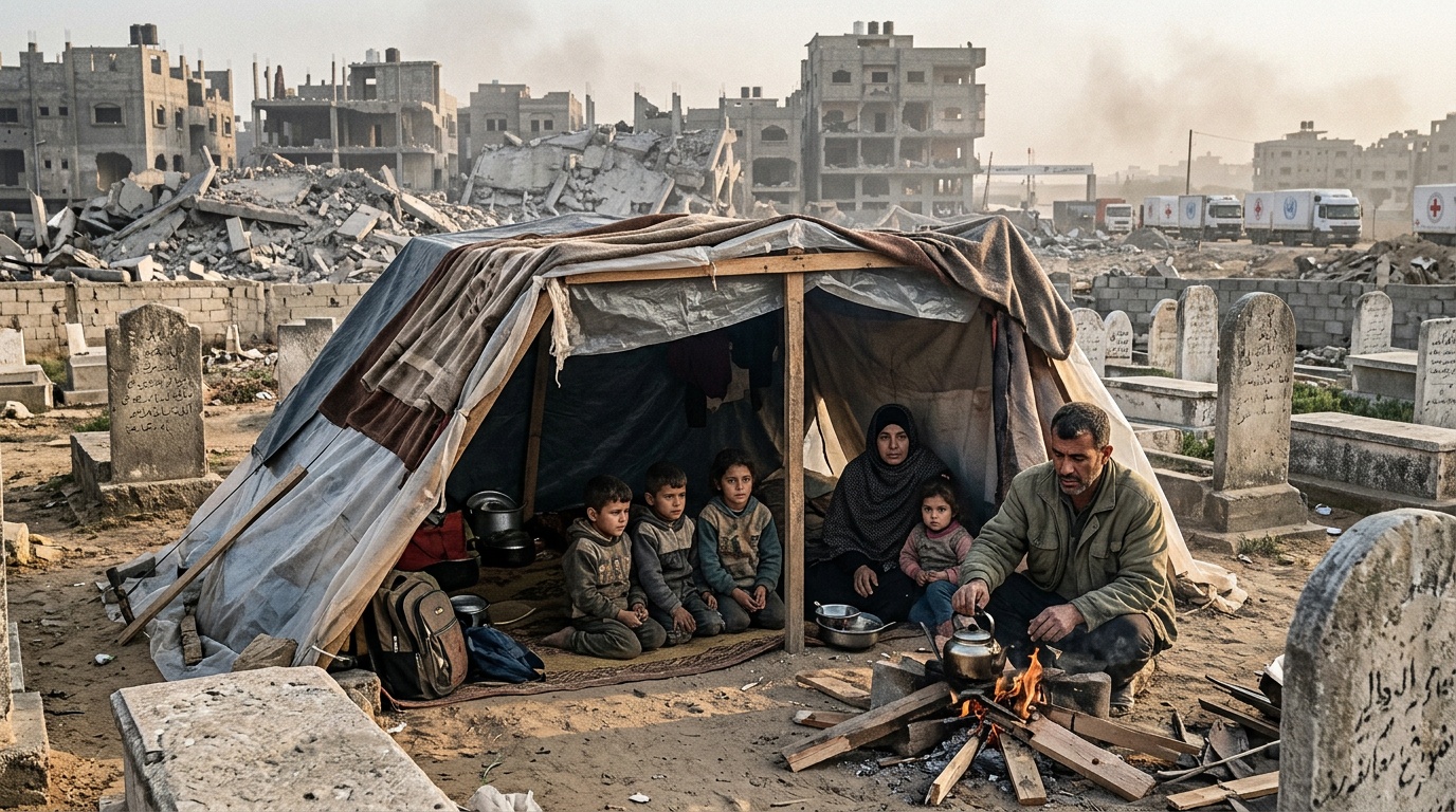 Gazabor fruktar att glömmas bort när kriget mot Iran tar över världens uppmärksamhet