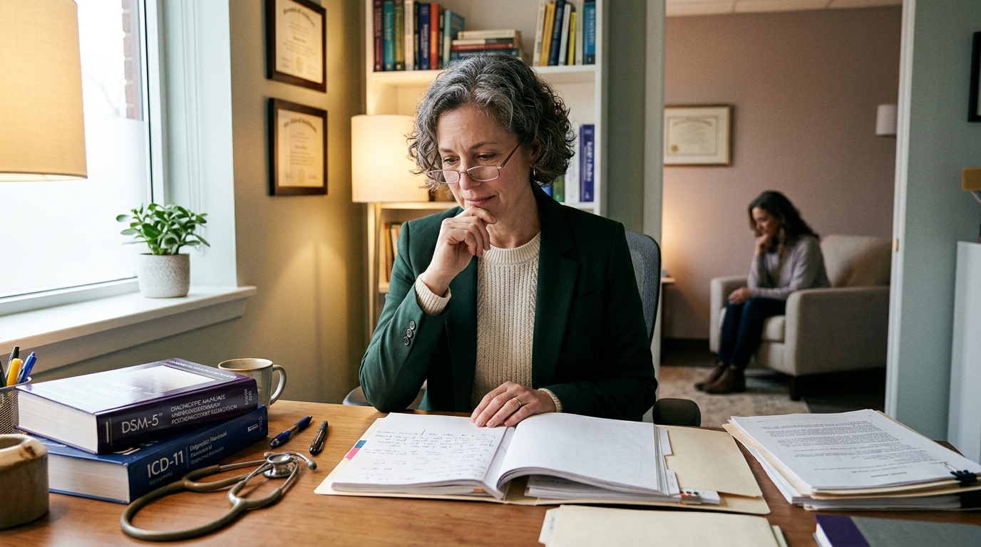 Gränsen mellan diagnos och normalt lidande är flytande, visar psykiatridebatt