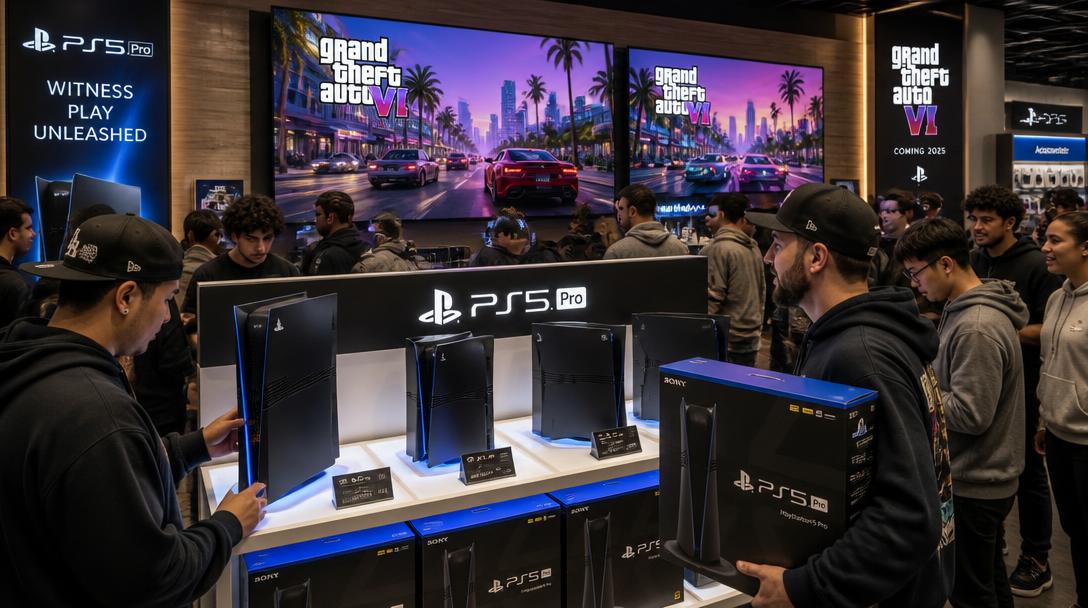 GTA VI orsakar akut brist på Playstation 5 Pro i Sverige