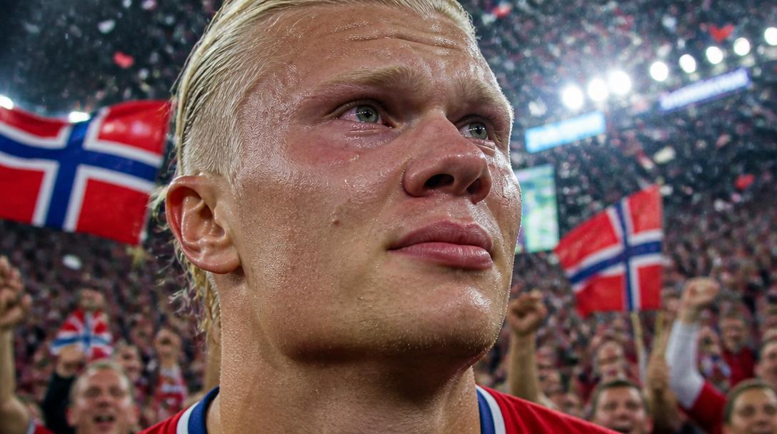 Haaland i tårar efter VM-mål, delar skytteligaledning med Messi och Mbappé