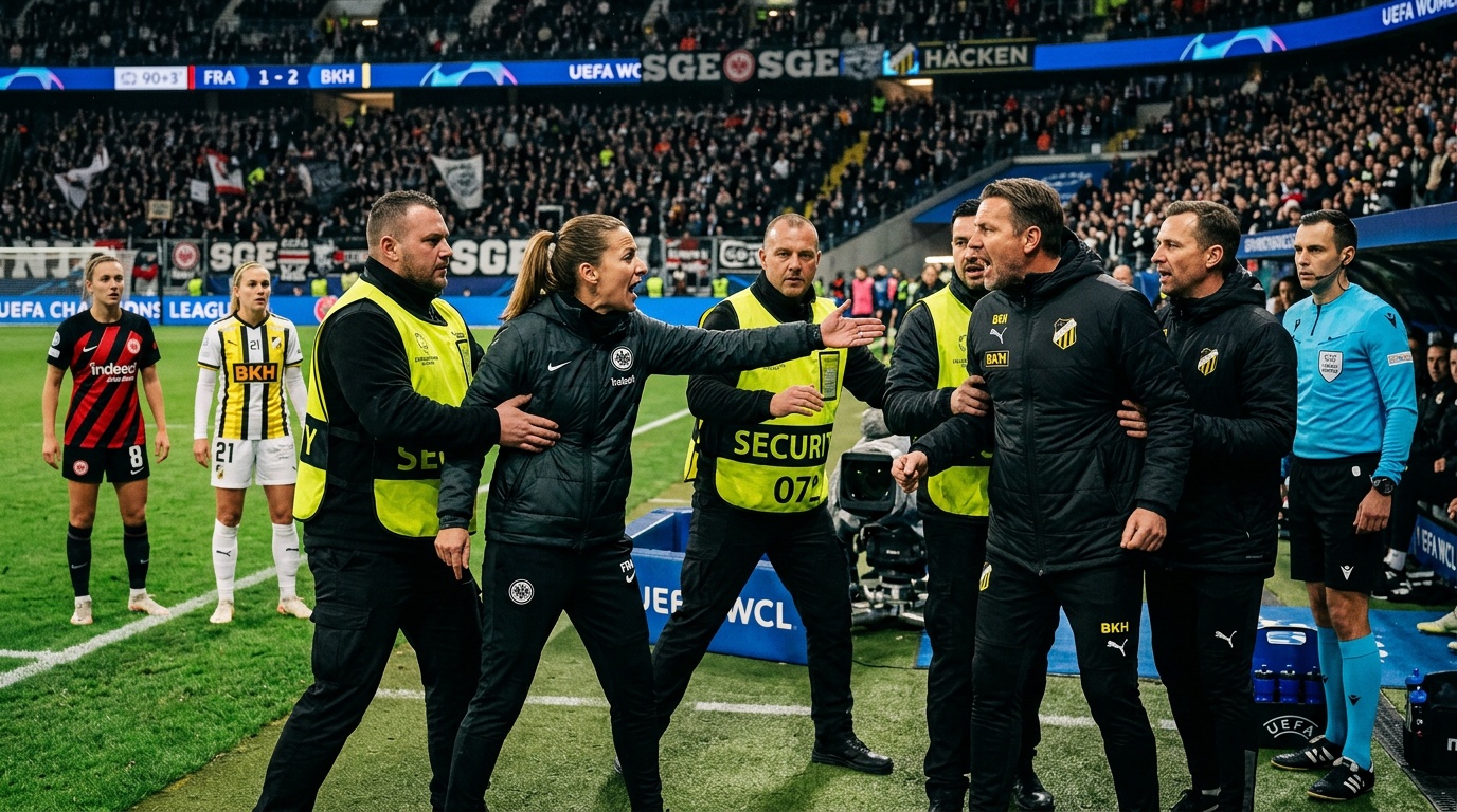 Häcken klart för helsvensk Europa Cup-final efter tumult vid sidlinjen