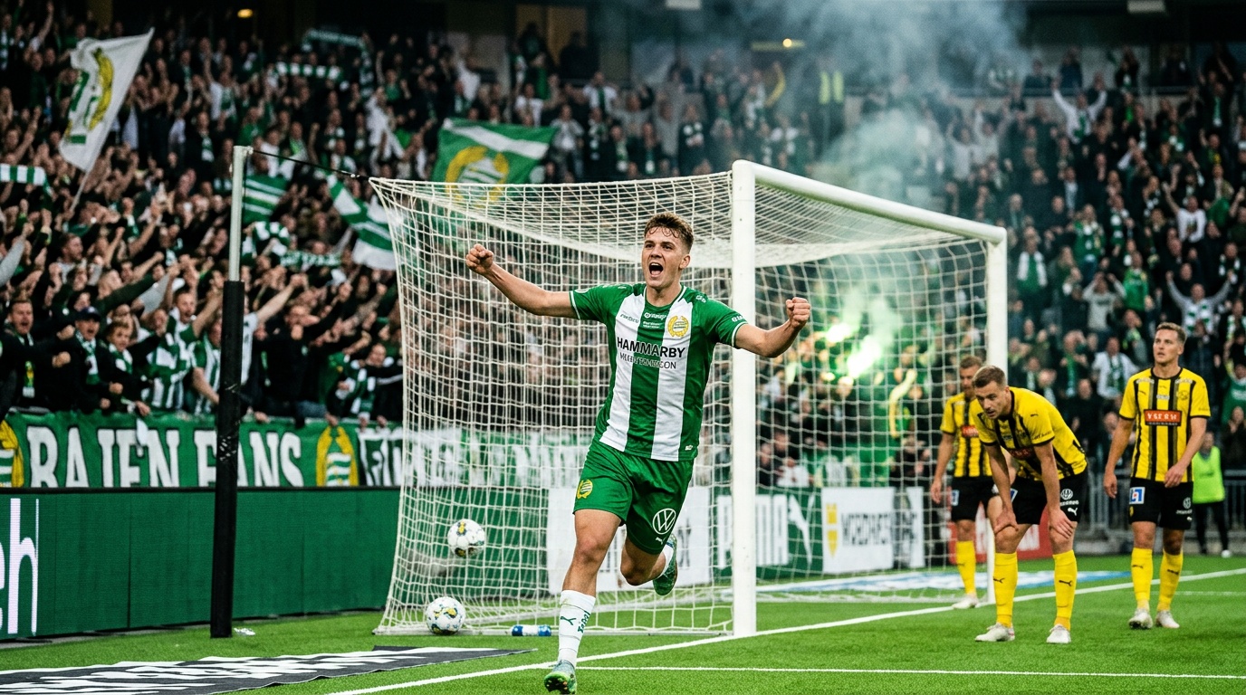 Hammarby krossade mästarna i premiären, 23-åringen stod för hattricket