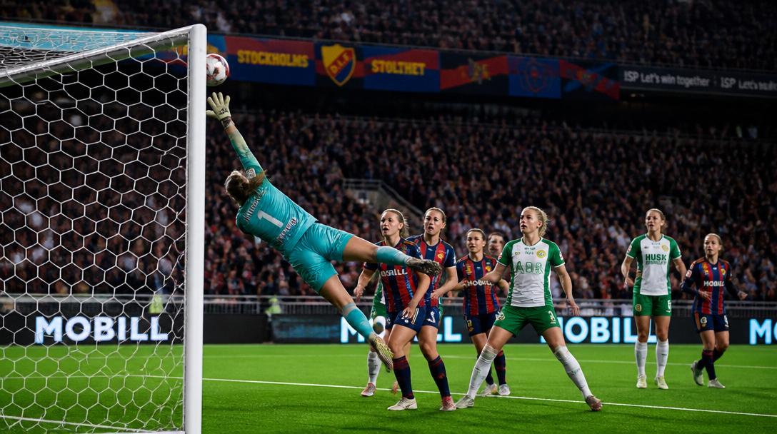 Hammarby leder damallsvenskan efter femte raka segern