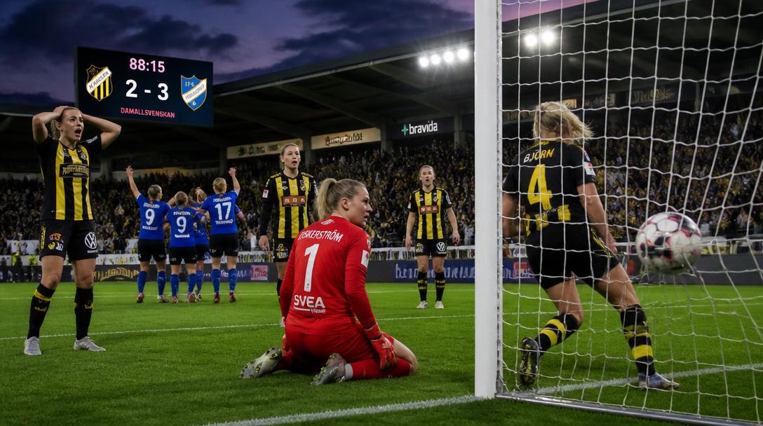 Hammarby räddades av självmål mot Piteå – Häcken tar över serieledningen