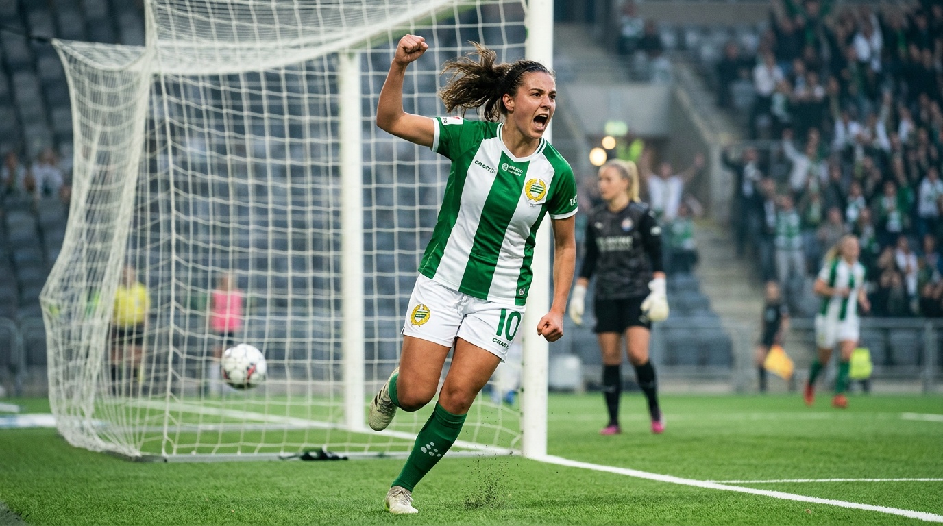 Hammarby till helsvensk Europacupfinal efter Petersons drömmål
