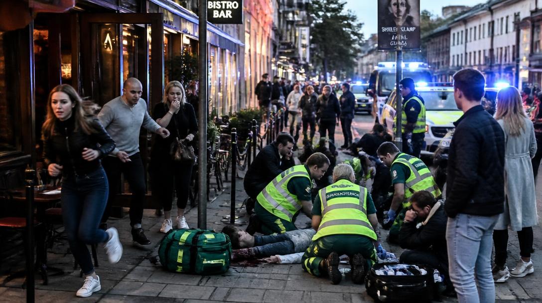 Hampus såg masskjutningen i Gävle på nära håll: "Kommer aldrig glömma det"