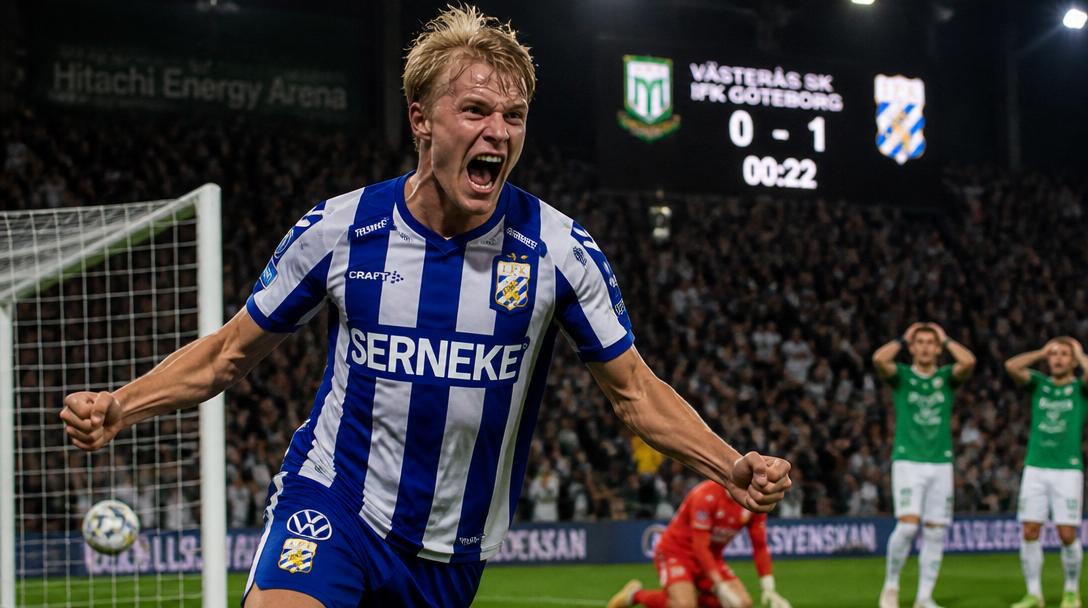Heintz fyramålsskytt när IFK Göteborg vann målkalas med 5–4