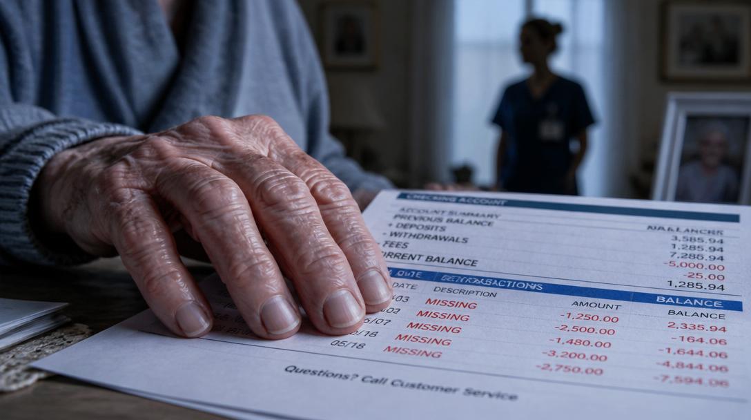 Hemtjänstanställd i Sundsvall åtalas för att ha stulit 150 000 kronor från äldre man