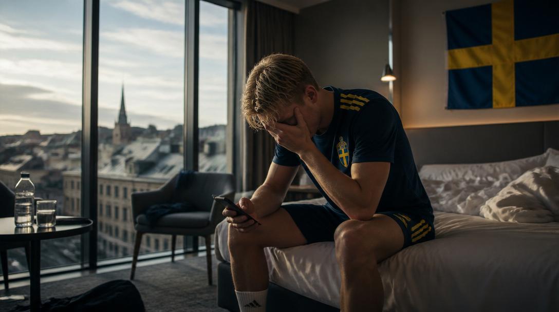 Hugo Larsson utesluten ur Sveriges VM-trupp – "helt förstörd"