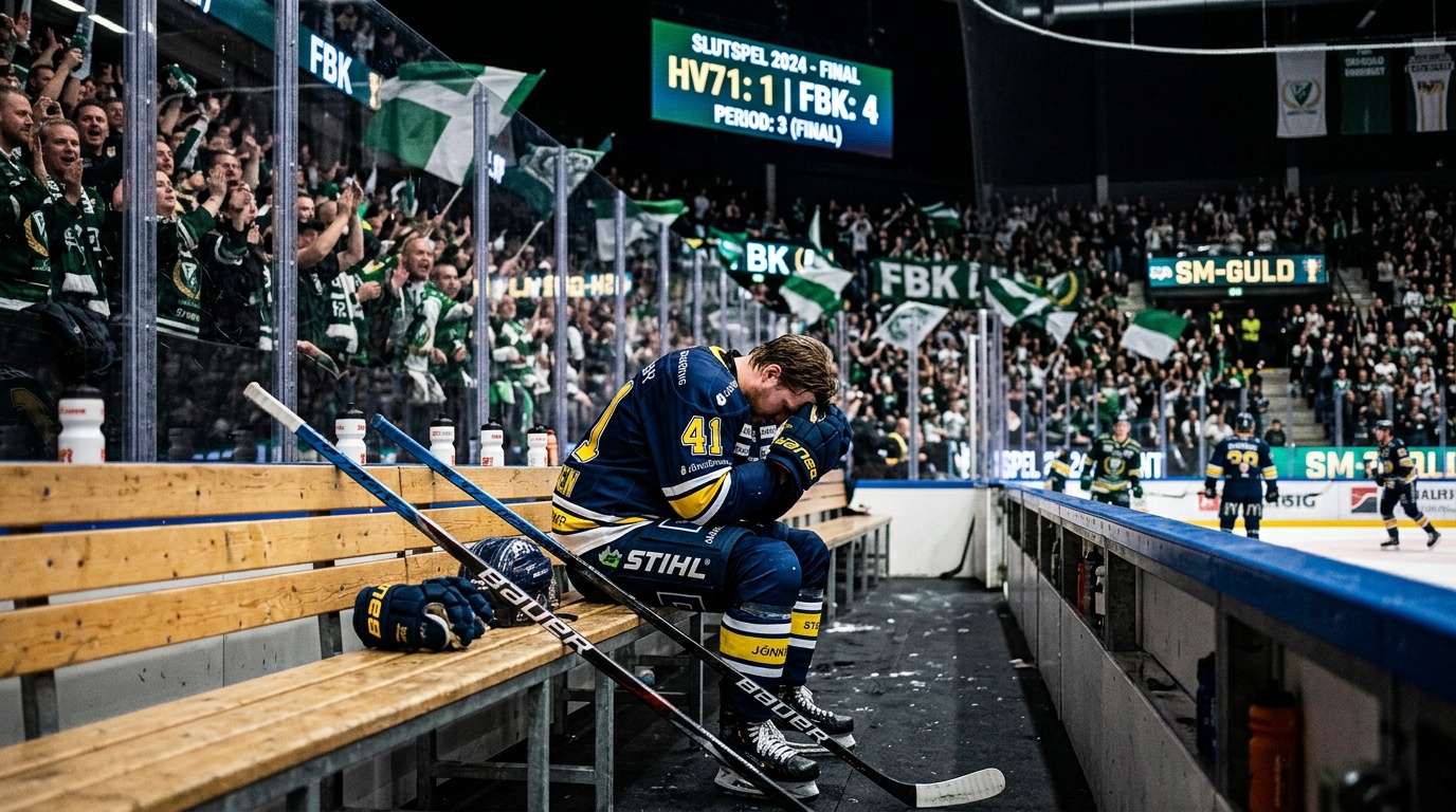 HV71 tvingas kvala för tredje året i rad efter 3–7 mot Färjestad