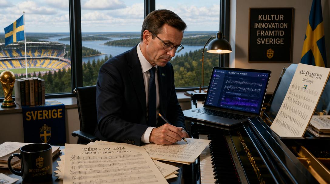 Idrottsministern släpper VM-låt: "Det är min och regeringens hälsning"