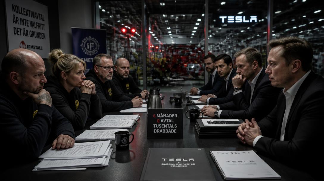IF Metalls Teslastrejk kostade över 100 miljoner kronor