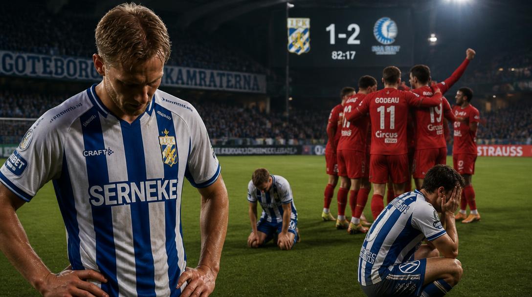 IFK Göteborg förlorade hemma mot Gent med 0–1 i Conference League-kvalet