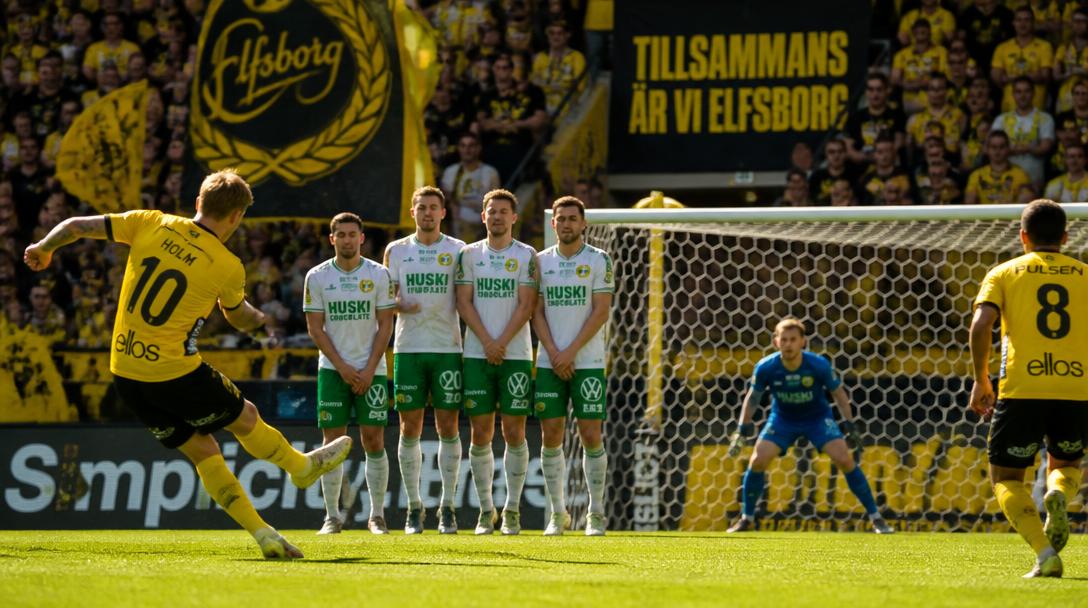 IFK Göteborg vann tredje raka i allsvenskan efter 2–1 mot Halmstad
