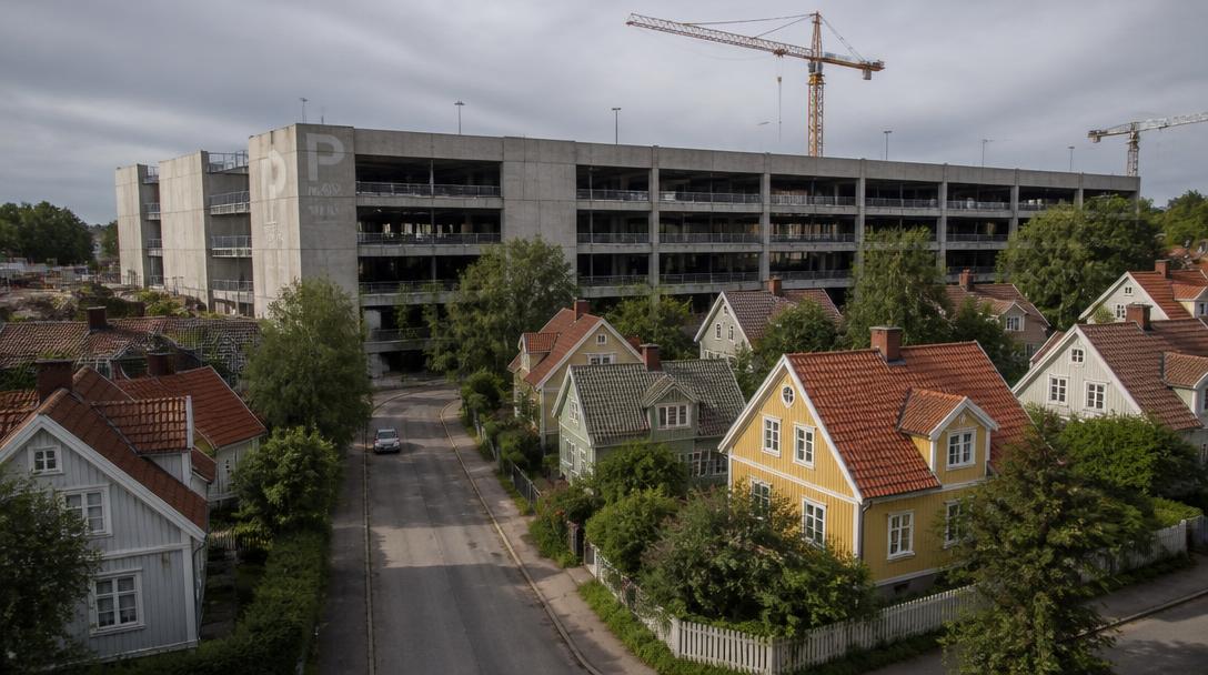 Ikea överklagar stopp för 9 meter högt parkeringshus i Älmhults villakvarter