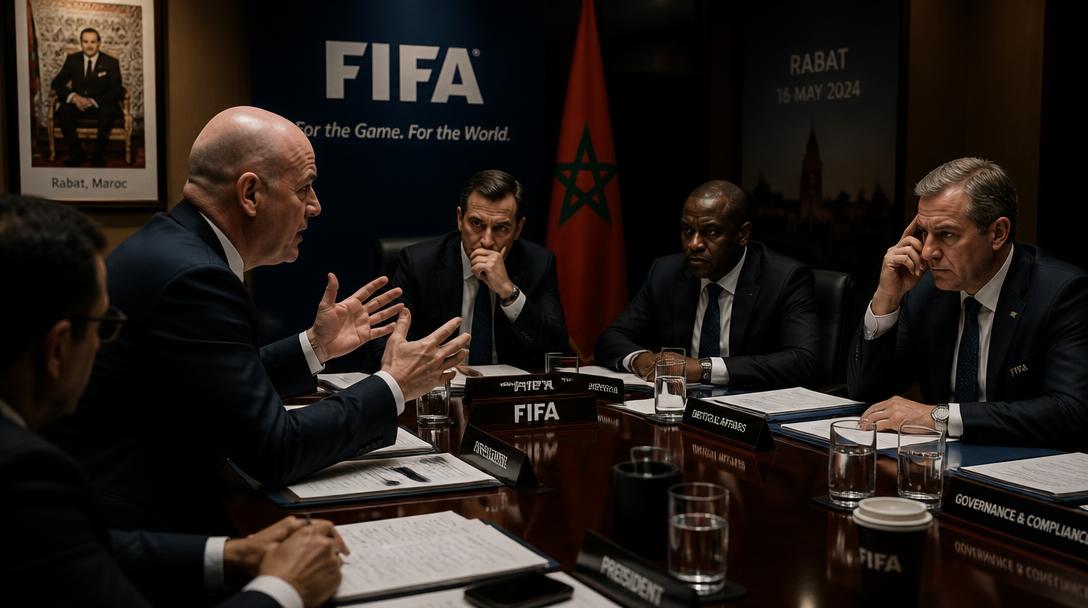 Infantino kallar till krismöte i Rabat efter VM-kaoset