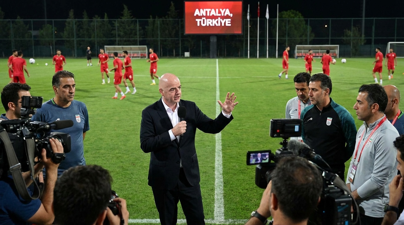 Infantino lovar: Iran spelar VM-matcher i USA som planerat