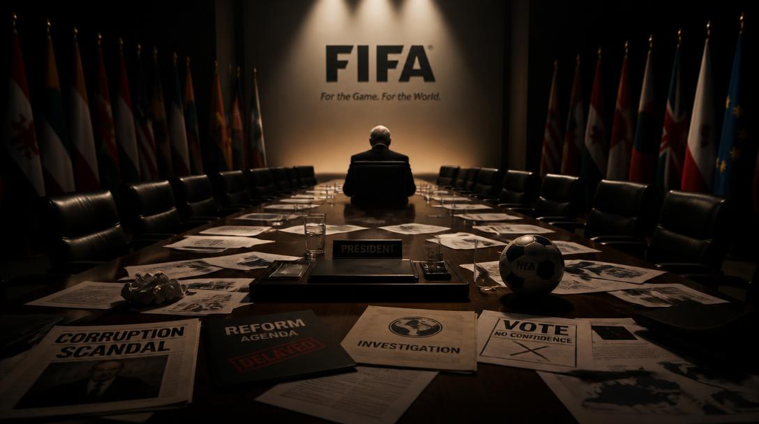 Infantino slåss för sitt jobb, men utmanare saknas