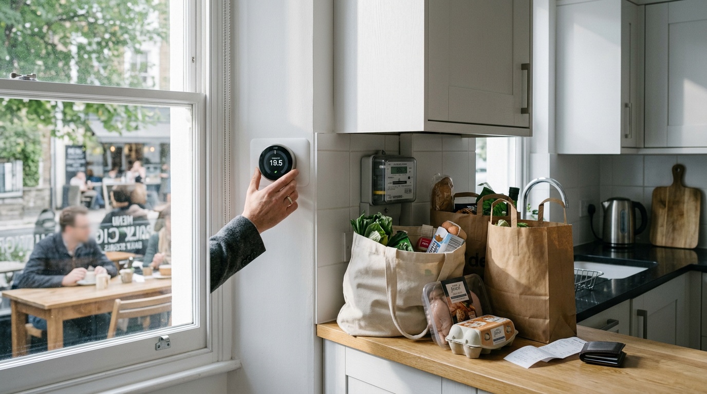 Inflationen föll till 1,7 procent i februari, under Riksbankens mål