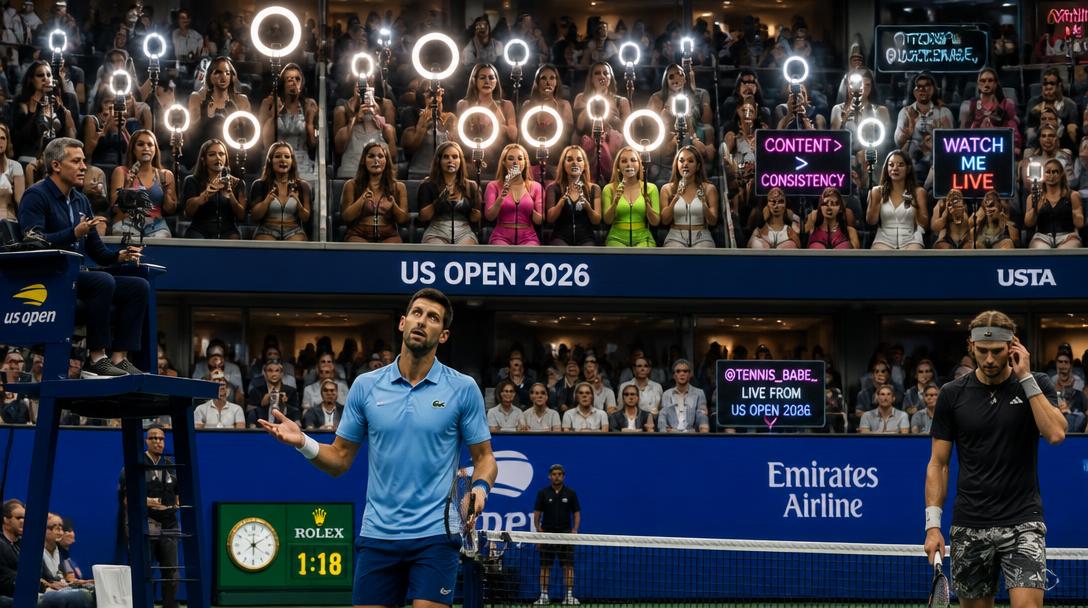 Influerare störde US Open 2026, enligt kritiker