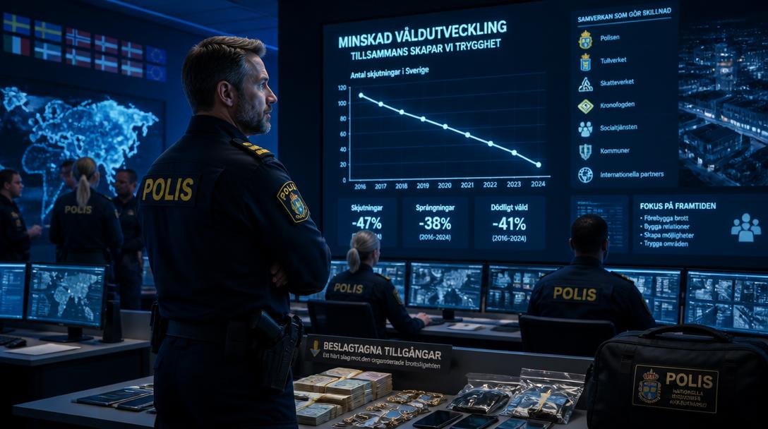Ingen har skjutits i Göteborg på ett helt år