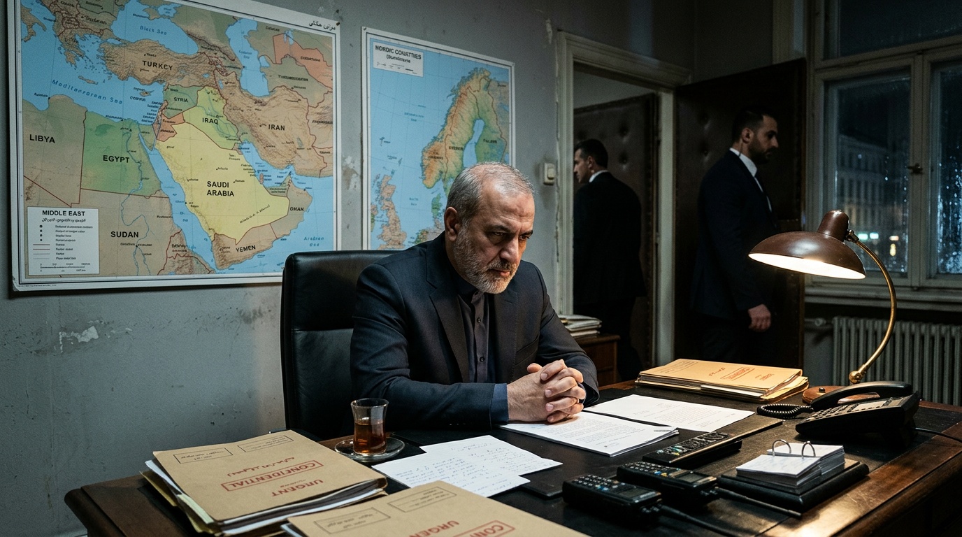 Irans ambassadör förnekar att Rawa Majid skyddas av regimen