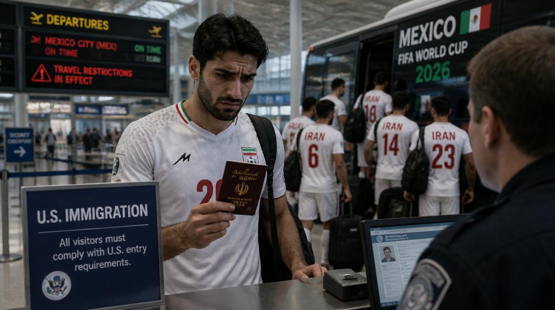 Iranske Torabi kan missa VM efter visumproblem i USA