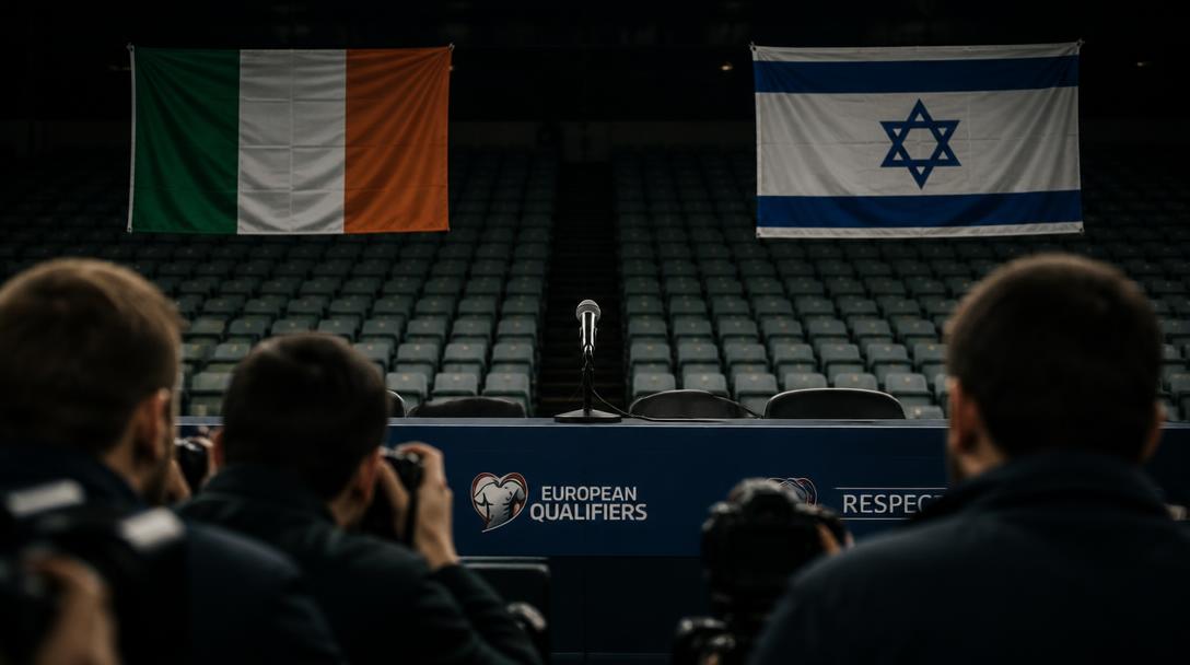 Irländske förbundskaptenen anklagade Israel för folkmord, nu slår israelerna tillbaka