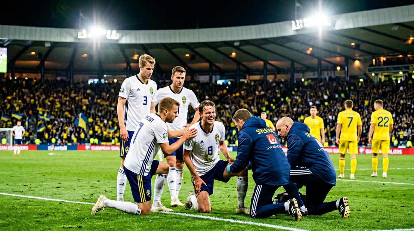 Isak Hien missar VM-avgörandet mot Polen efter skada