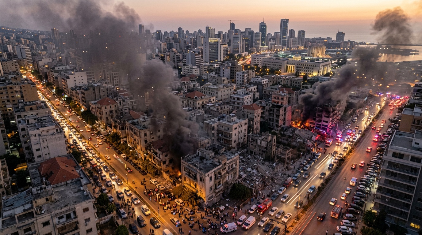 Israel trappar upp anfallen mot Libanon efter massiv Hizbollah-attack